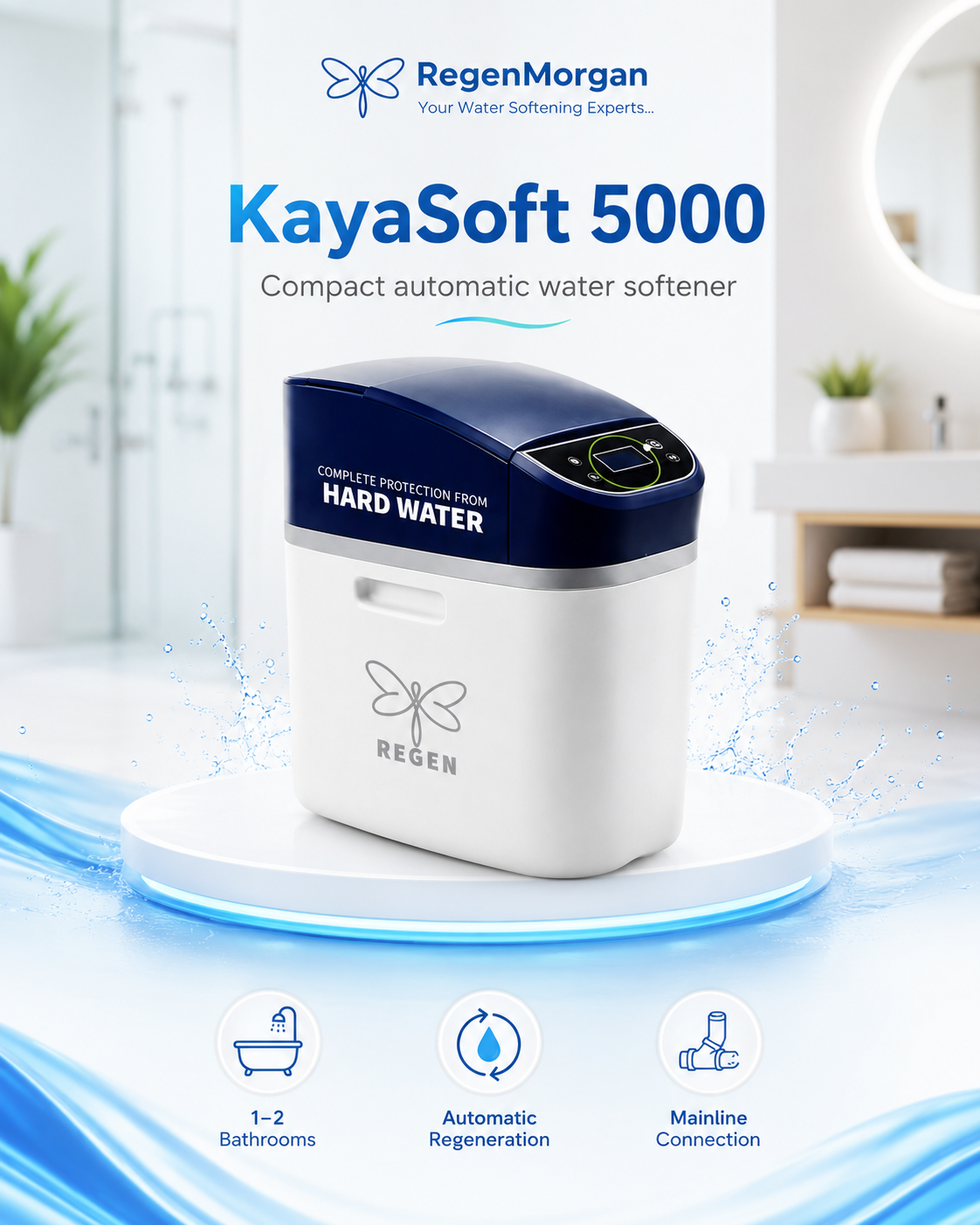 KayaSoft 5000 water softener